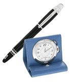 Набор (дорожные часы и перьевая ручка) Montblanc