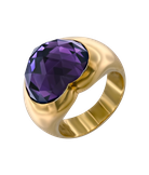 Кольцо Chopard из жёлтого золота 750 пробы с аметистом