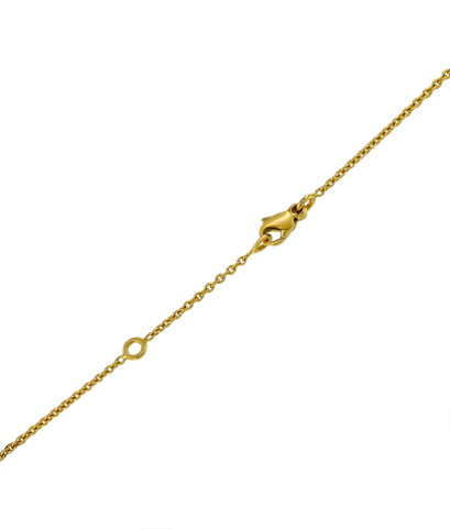 Колье Chaumet из желтого золота 750 пробы с бриллиантом