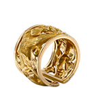 Кольцо Magerit Puma из жёлтого золота 750 пробы с бриллиантами