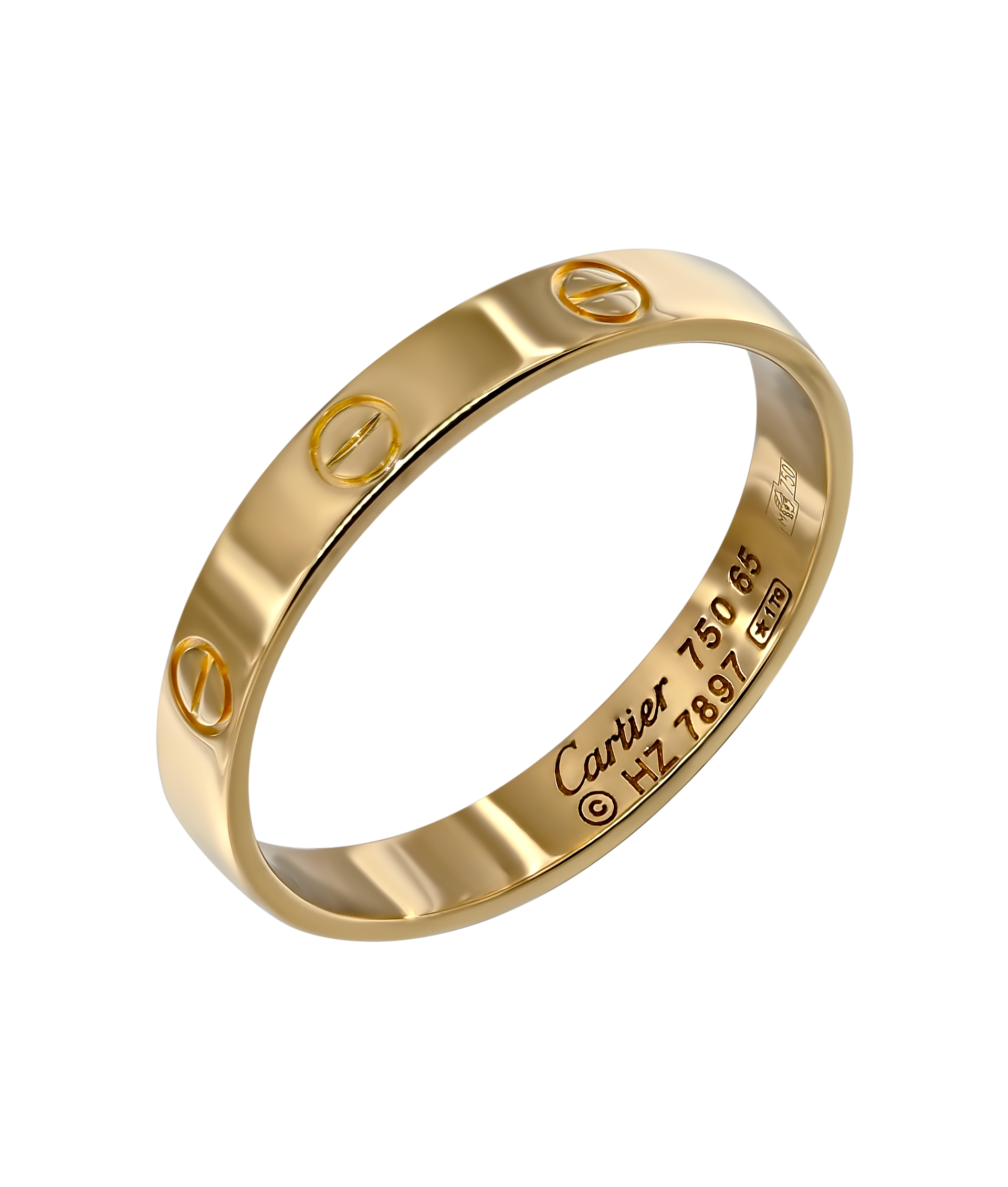 Кольцо Cartier Love из желтого золота 750 пробы 11273 - купить сегодня за 30303 руб. Интернет ломбард «Тик – Так» в Москве