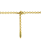 Кулон на цепи Zancan из желтого золота 750 пробы с бриллиантами