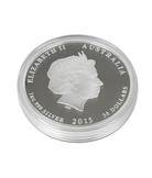 Монета 30 Dollars из серебра 999 пробы (2015г.)