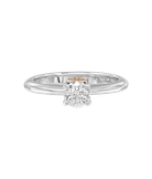 Кольцо Damiani из белого золота 750 пробы с бриллиантом 