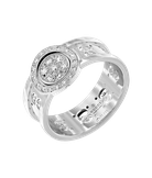 Кольцо Gucci из белого золота 750 пробы с бриллиантами 