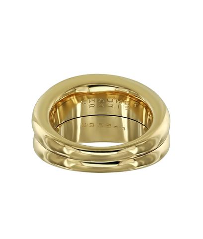 Кольцо Chaumet Liens из желтого золота 750 пробы с бриллиантами