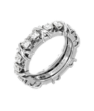 Кольцо Tiffany Schlumberger из платины 950 пробы с бриллиантами