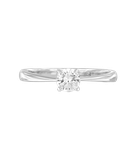 Кольцо Bellini из белого золота 750 пробы с бриллиантом