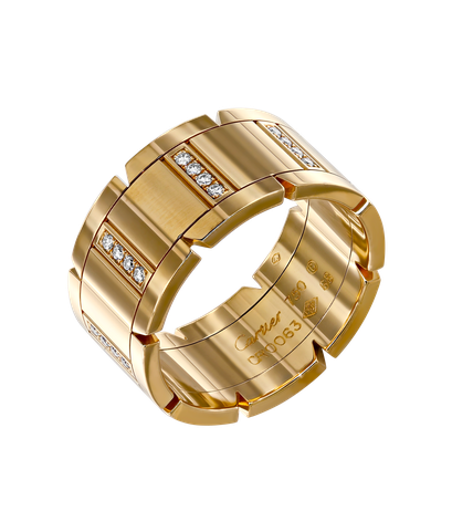 Кольцо Cartier из жёлтого золота 750 пробы с бриллиантами