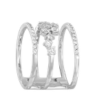 Кольцо Moraglione из белого золота 750 пробы с бриллиантами 