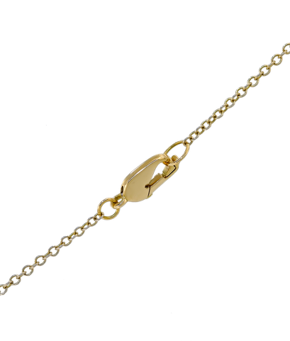 Колье Magerit из жёлтого золота 750 пробы с цитрином, бриллиантами и эмалью