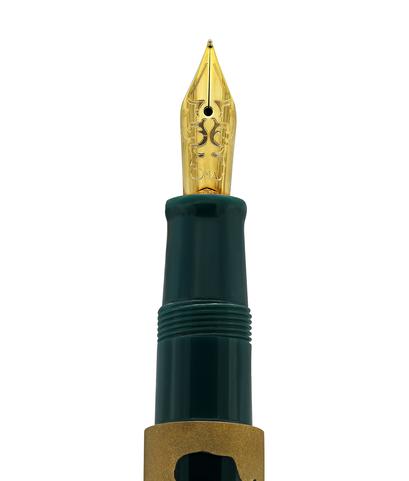 Перьевая ручка Omas "The Silk Way" с чернильницей