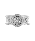Кольцо Gucci из белого золота 750 пробы с бриллиантами 