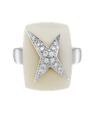 Кольцо Mauboussin Etoille Divine из белого золота 750 пробы с бриллиантами