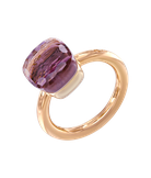 Кольцо Pomellato из розового золота 750 пробы с  аметистом