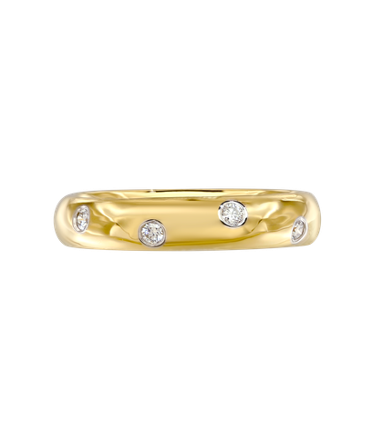Кольцо Tiffany Etoile из желтого золота 750 пробы и платины 950 пробы с бриллиантами