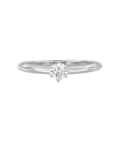 Кольцо Tiffany&Co. из платины 950 пробы с бриллиантом