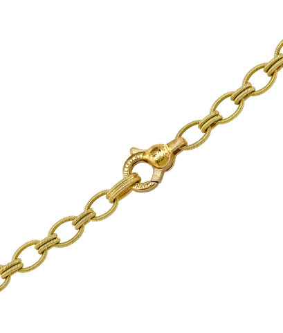 Колье Gianmaria Buccellati из жёлтого золота 750 пробы с бриллиантами