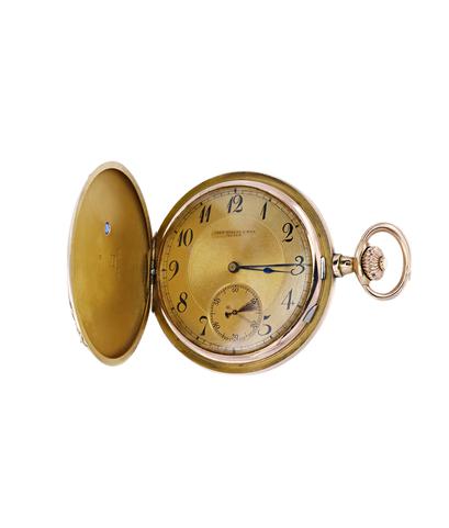 Часы Tissot из красного золота 583 пробы с вставкой