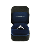 Кольцо Tiffany&Co. из платины 950 пробы с бриллиантом