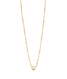 Колье Cartier Diamants Légers из жёлтого золота 750 пробы с бриллиантом 