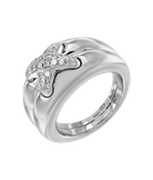 Кольцо Chaumet Liens de Chaumet из белого золота 750 пробы с бриллиантами
