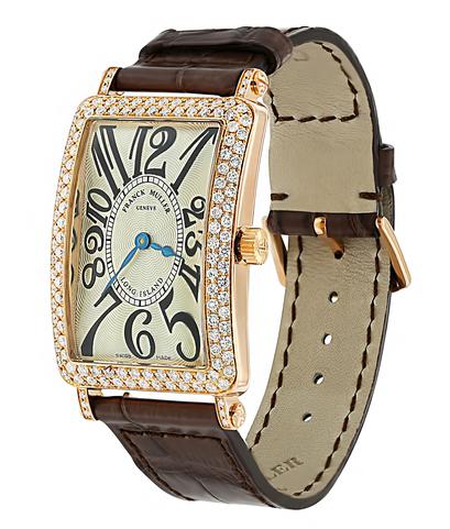 Часы Franck Muller "Island Classic" из розового золота с бриллиантами