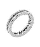 Кольцо Bvlgari B.zero1 из белого золота 750 пробы с бриллиантами