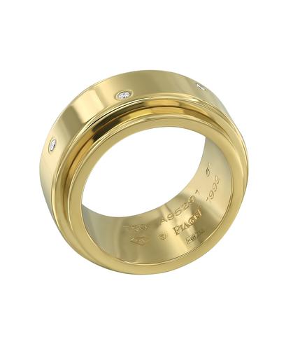 Кольцо Piaget из желтого золота 750 пробы с бриллиантами