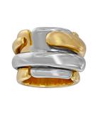Кольцо Pomellato из желтого и белого золота 750 пробы 