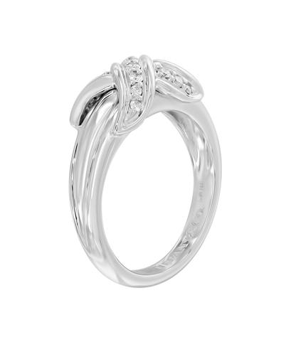 Кольцо Tiffany из белого золота 750 пробы с бриллиантами