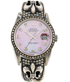 Часы Rolex Chrome Hearts Datejust с бриллиантами