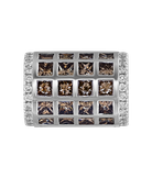Кольцо Crivelli из белого золота 750 пробы с бриллиантами 
