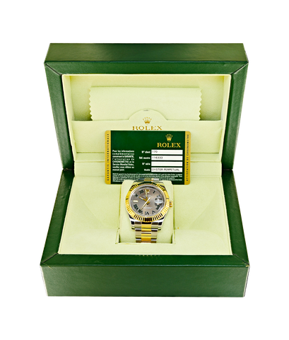 Часы Rolex Datejust II из золота и стали