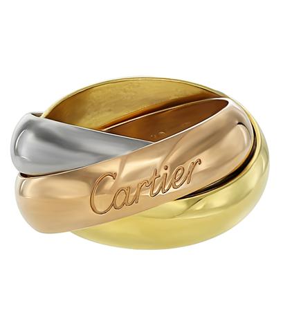 Кольцо Cartier из красного золота 750 пробы