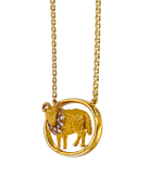 Колье Carrera y Carrera из жёлтого золота 750 пробы c бриллиантами