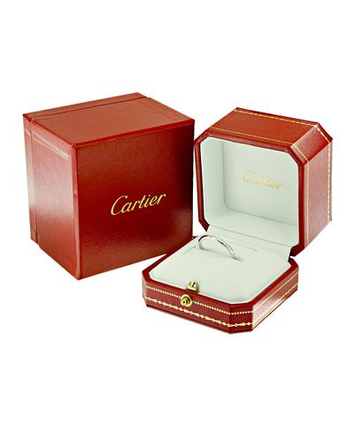 Кольцо Cartier из платины 950 пробы с бриллиантами 