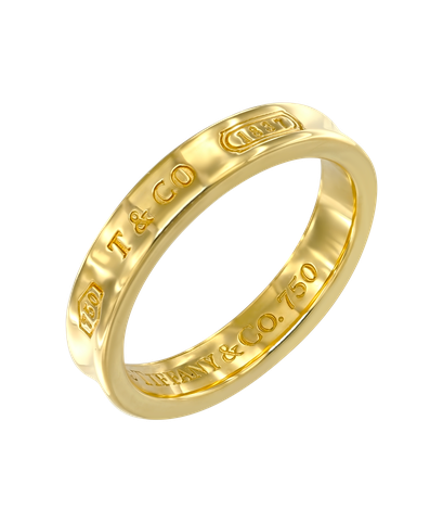 Кольцо Tiffany & Co из жёлтого золота 750 пробы 
