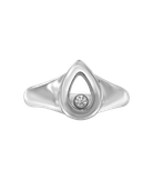 Кольцо Chopard  Happy Diamonds из белого золота 750 пробы с бриллиантом
