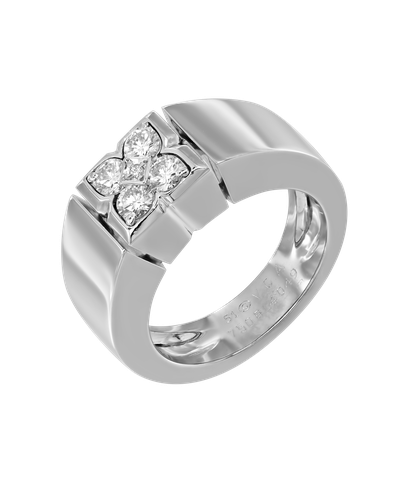 Кольцо Van Cleef & Arpels из белого золота 750 пробы с бриллиантами