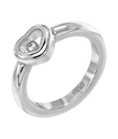 Кольцо Chopard Happy Diamonds из белого золота 750 пробы с плавающим бриллиантом