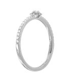 Кольцо Messika из белого золота 750 пробы с бриллиантами 
