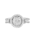 Кольцо Bellini из белого золота 750 пробы с бриллиантами
