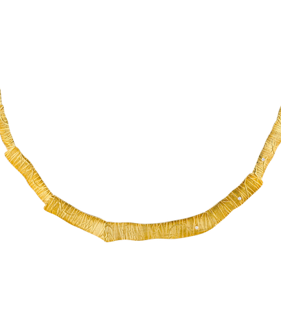 Колье H.Stern из жёлтого золота 750 пробы с бриллиантами 