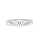 Кольцо Bucherer из белого золота 750 пробы с бриллиантом