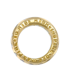 Кольцо Aurora Lopez Mejia из желтого золота 750 пробы с бриллиантами