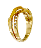 Кольцо Carrera y Carrera из жёлтого золота 750 пробы с бриллиантами 