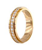 Кольцо Piaget из розового золота 750 пробы с бриллиантами 