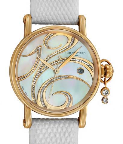 Часы Chronoswiss "Lady Collection" из розового золота 750 пробы