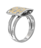 Кольцо Korloff из белого золота 750 пробы с бриллиантами